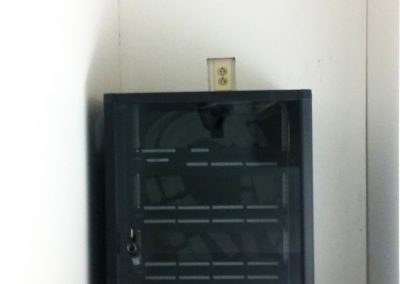 uaranty Bank Wall Mount Cabinet